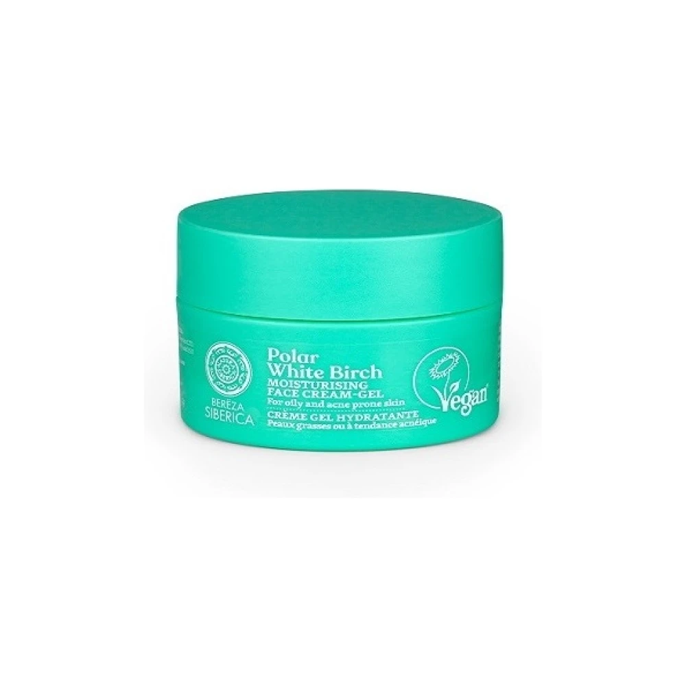 NATURA SIBERICA Polar White Birch. Moisturizing face cream-gel, 50 ml