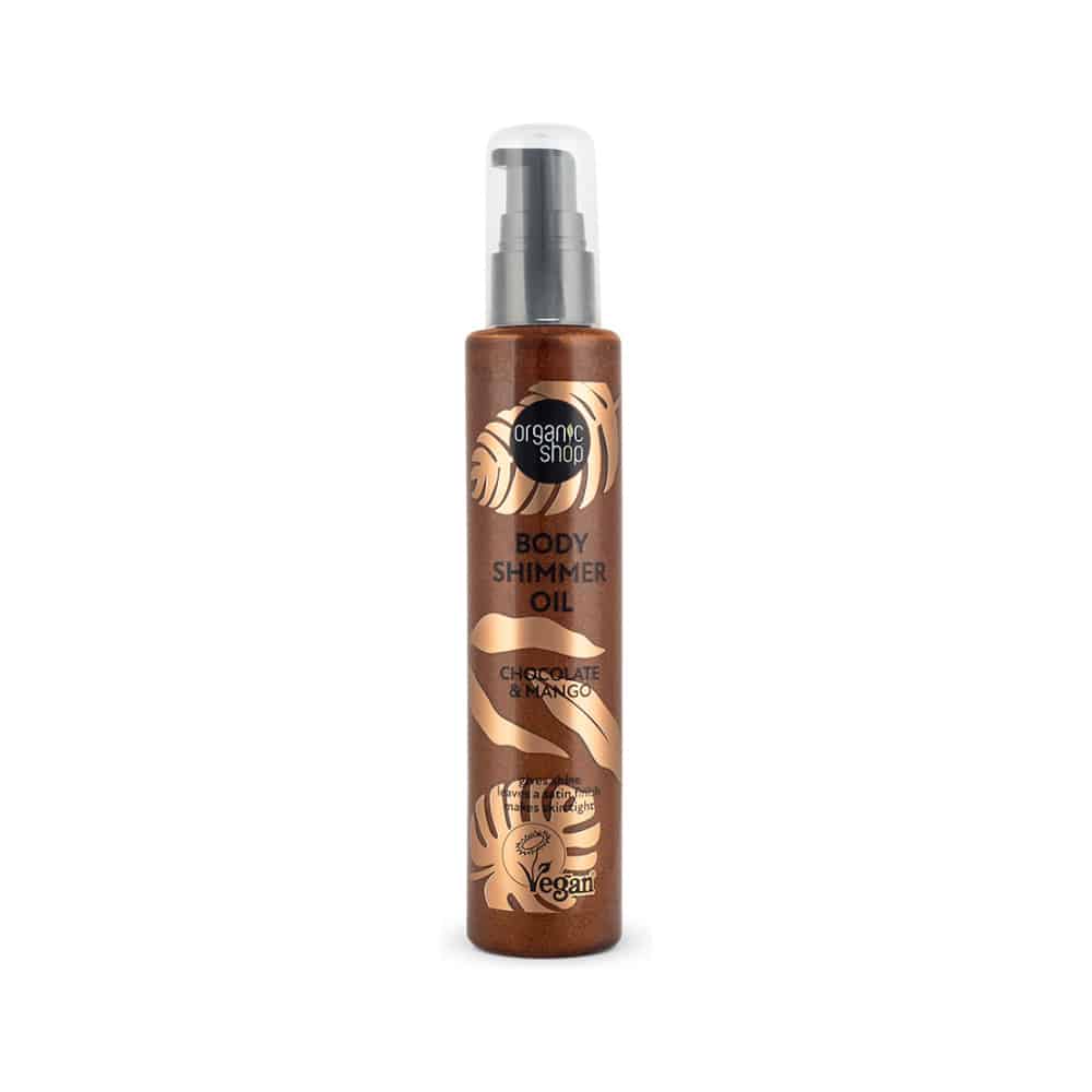 NATURA SIBERICA OS Body Shimmer Oil. Chocolate & Mango, 100ml