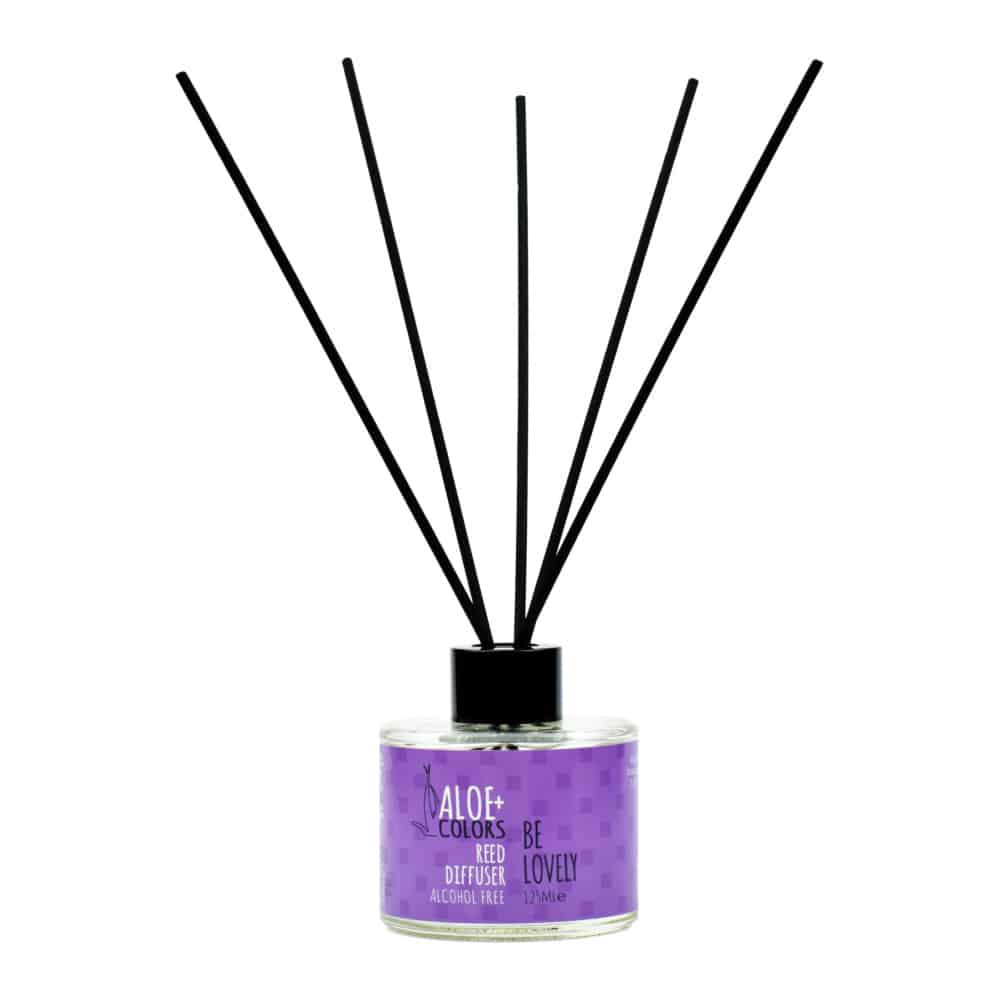ALOE+ COLORS Reed Diffuser Set Be Lovely