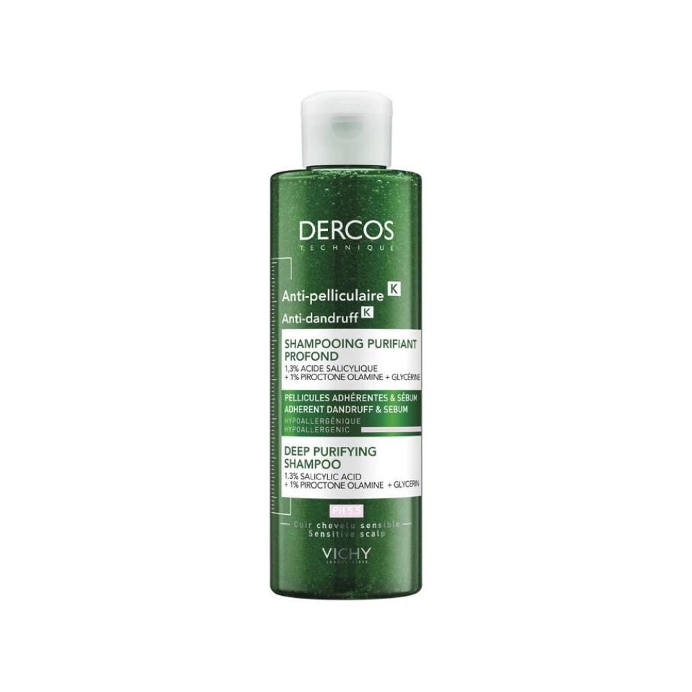 VICHY DERCOS ANTI DAΝDRUFF K ΣΑΜΠΟΥΑΝ ΚΑΤΑ ΤΗΣ ΕΠΙΜΟΝΗΣ ΠΙΤΥΡΙΔΑΣ ΚΑΙ ΤΗΣ ΛΙΠΑΡΟΤΗΤΑΣ 250ml