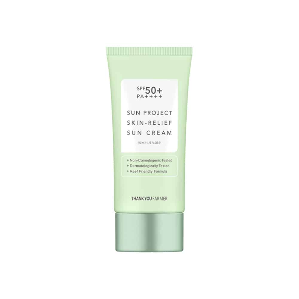 THANK YOU FARMER Sun Project Skin Relief Sun Cream SPF50+ PA++++50ml