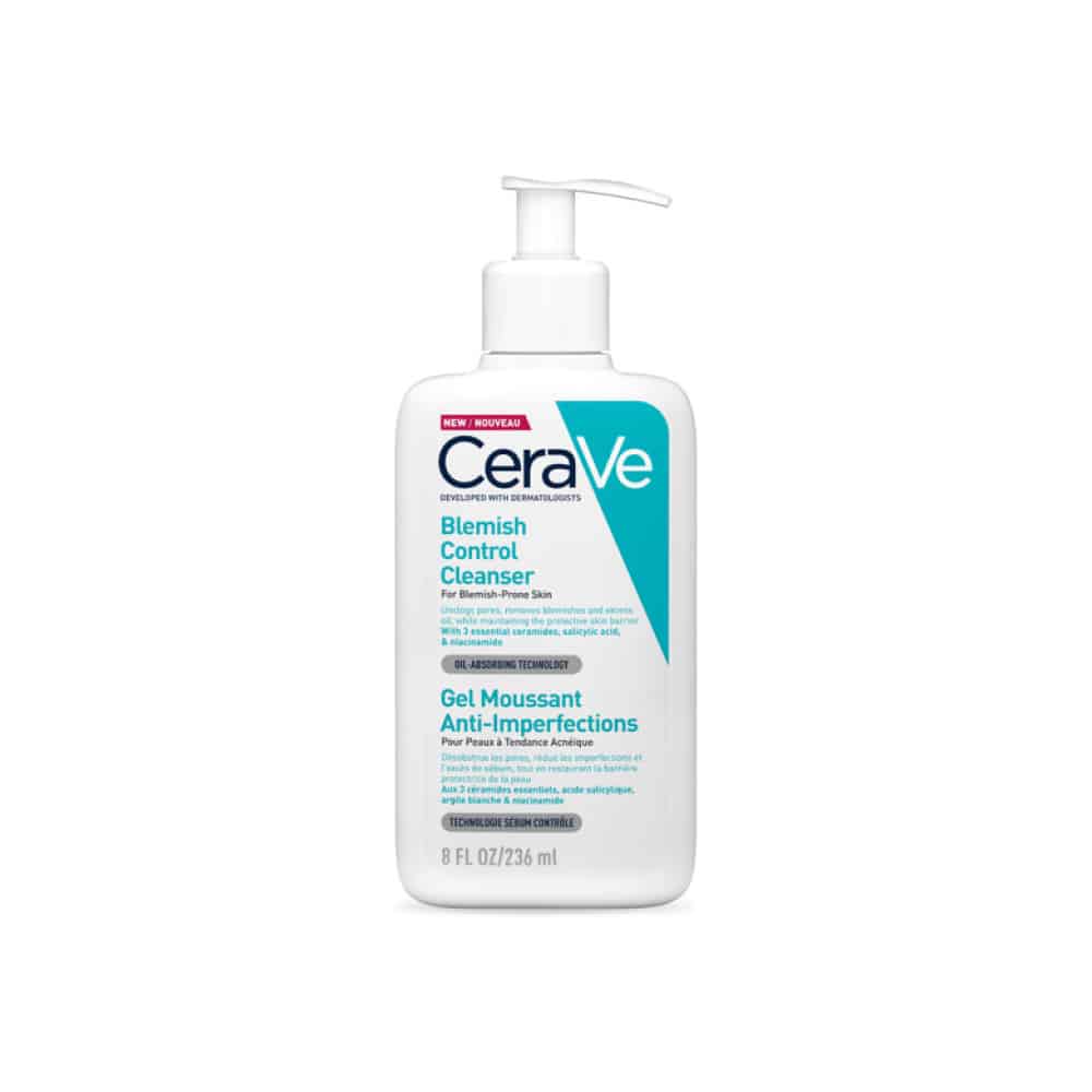 CeraVe Blemish Control Cleanser Gel Καθαρισμού Προσώπου Για Δέρμα Με Τάση Ακμής Με Σαλικυλικό Οξύ & Ceramides 236ml