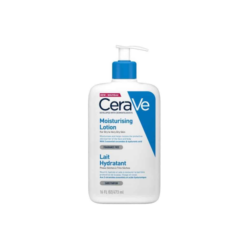 CeraVe Moisturising Lotion Ενυδατικό Γαλάκτωμα Προσώπου και Σώματος με Ceramides και Υαλουρονικό Οξύ 473ml
