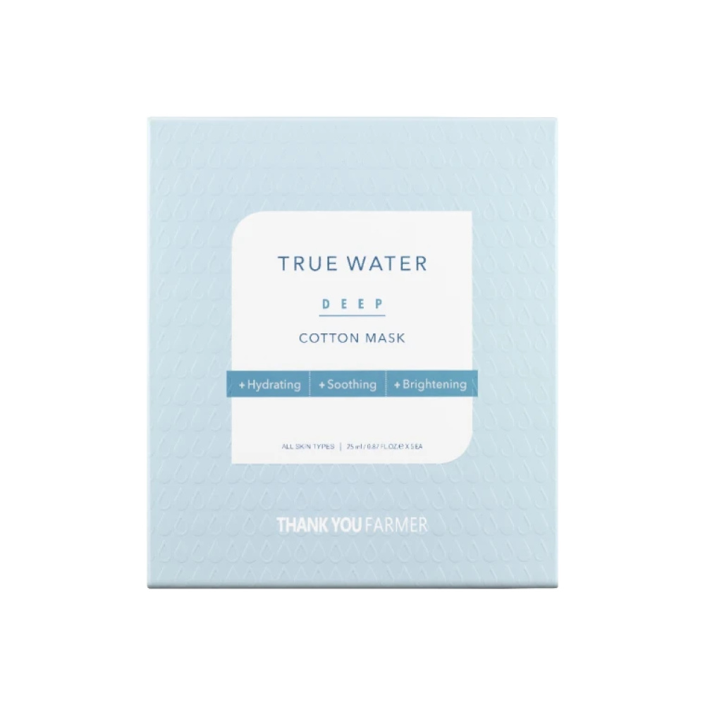 THANK True Water Deep Cotton Mask, 25ml