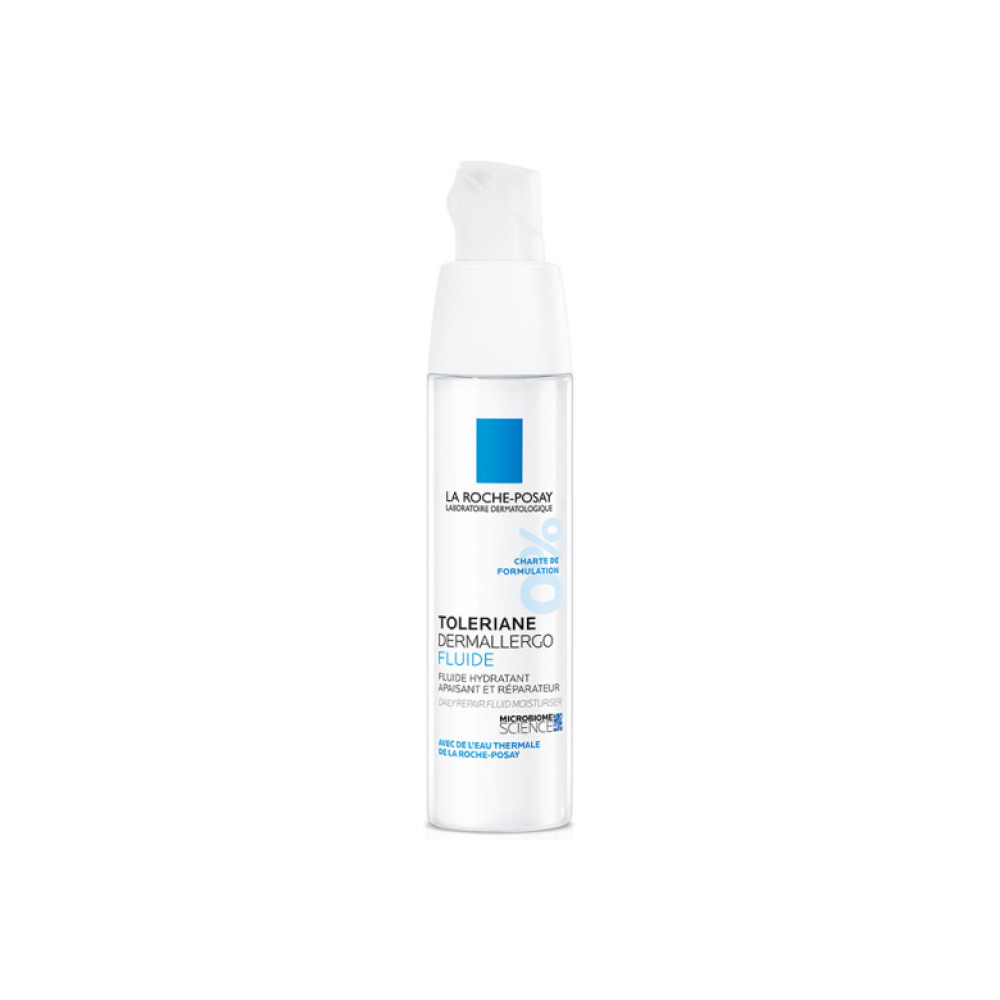 LA ROCHE-POSAY Toleriane Dermallergo Fluid Για Ενυδάτωση & Επανόρθωση Του Ευαίσθητου Αλλεργικού Δέρματος 40ml