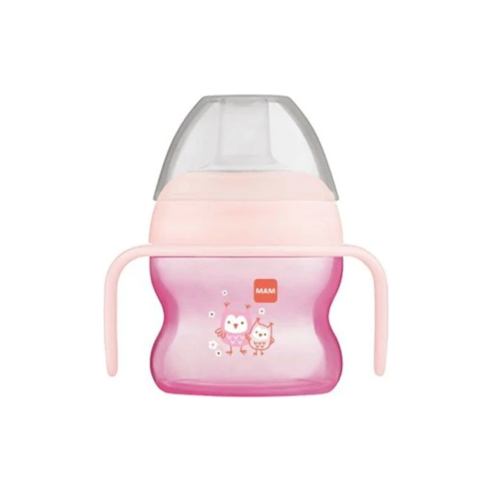 MAM Starter Cup 4m+ Ροζ/Κουκουβάγια 150ml
