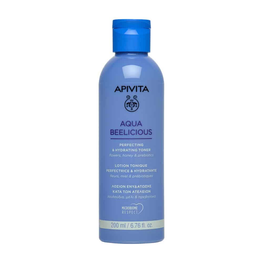 APIVITA APIVITA AQUA BEELICIOUS Λοσιόν Ενυδάτωσης Κατά των ΑτελειώνIΛοσιόν δροσερής υφής με Μέλι,Πρεβιοτικά,Άνθη & Υαλουρονικό οξύ, 200ml