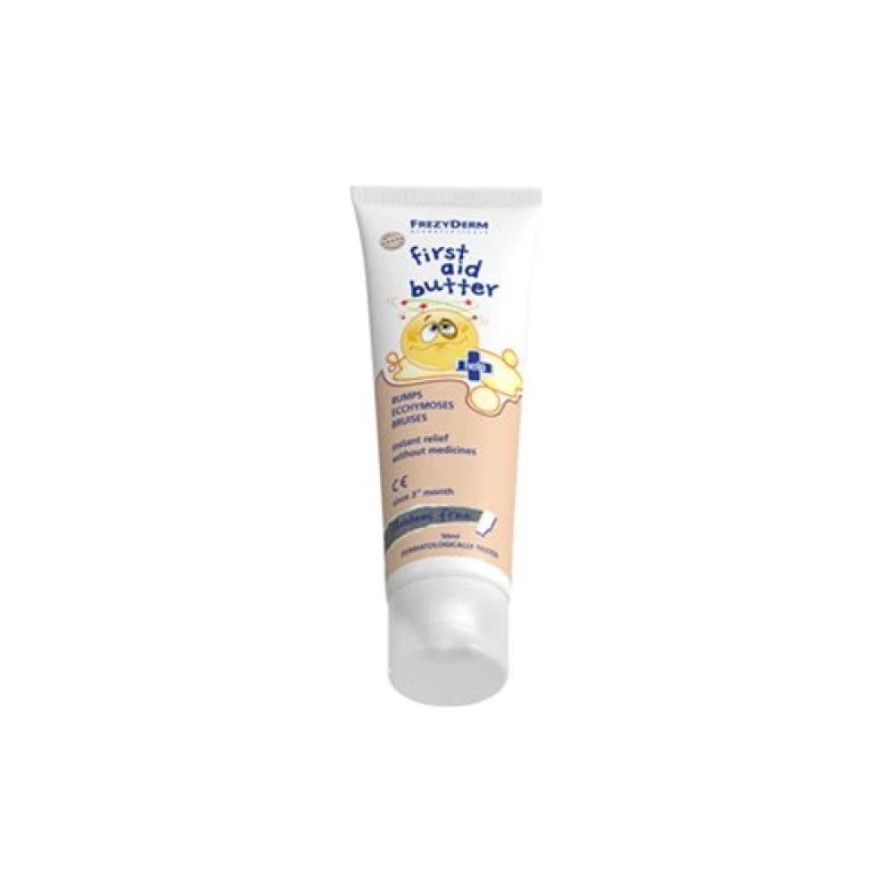 FREZYDERM First Aid Butter - Χτυπήματα, Εκχυμώσεις, Μώλωπες Από τον 3ο μήνα, 50ml