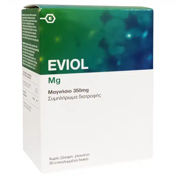 EVIOL Mg Μαγνήσιο 350mg 30 κάψουλες