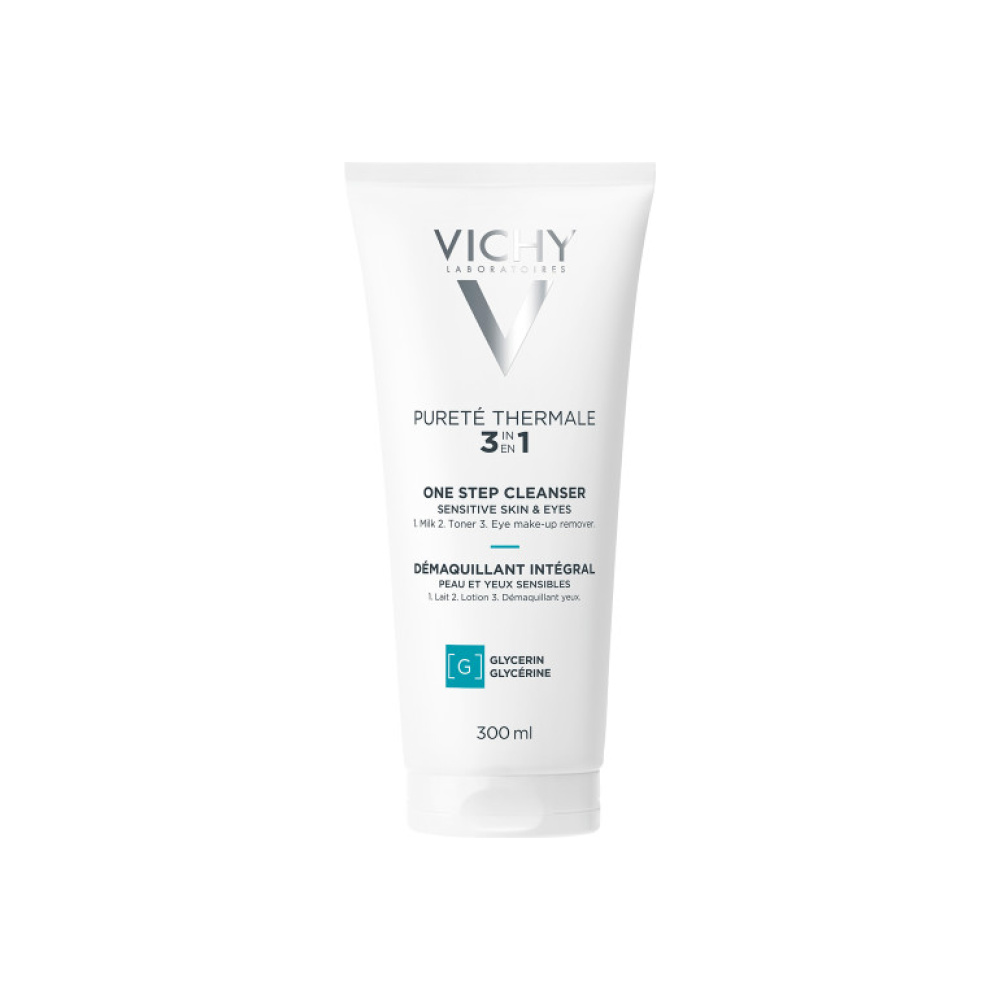 VICHY Purete Thermale Integral 3 in 1 Γαλάκτωμα Καθαρισμού & Ντεμακιγιάζ 300ml