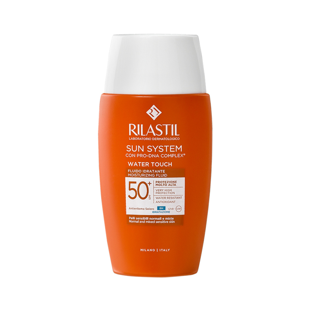 RILASTIL Sun System Water Touch Fluid Αντηλιακή Λοσιόν Προσώπου SPF50 50ml