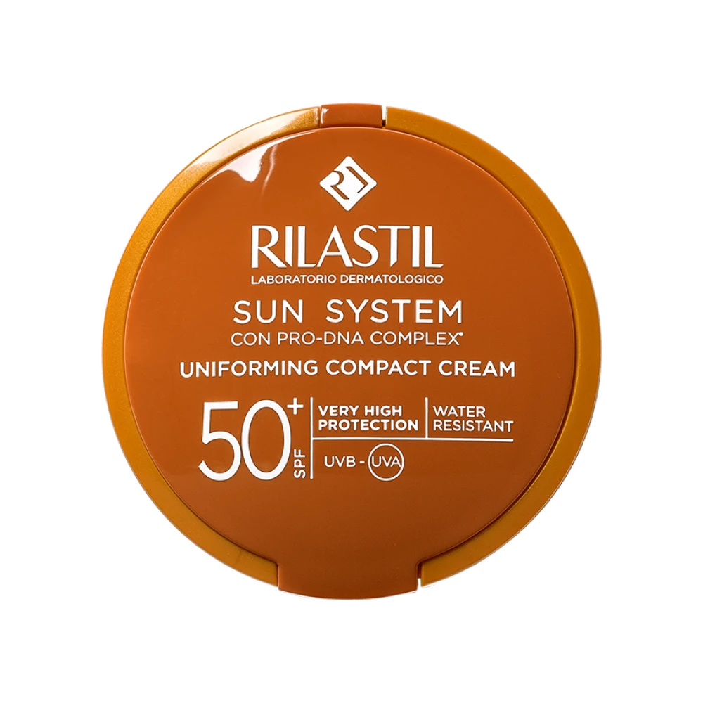 RILASTIL Sun System Color Corrector Αντηλιακή Πούδρα Προσώπου SPF50 με Χρώμα 02 Dore 10gr
