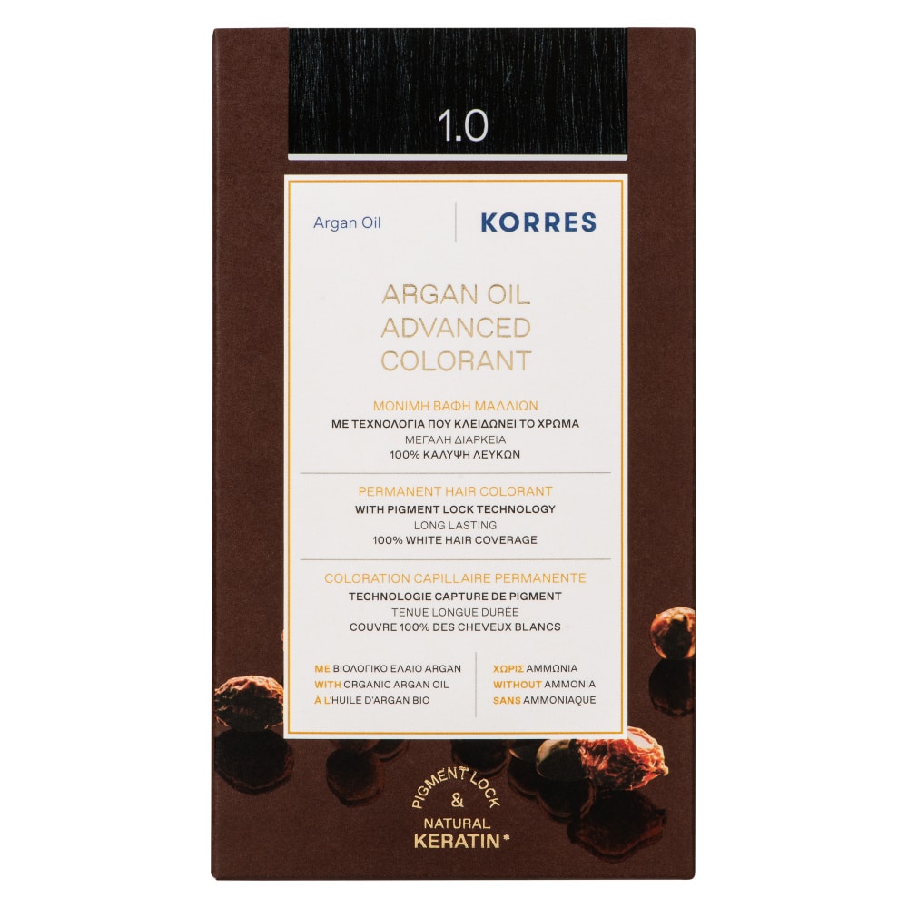 KORRES Argan Oil Advanced Colorant 1.0 Μαύρο