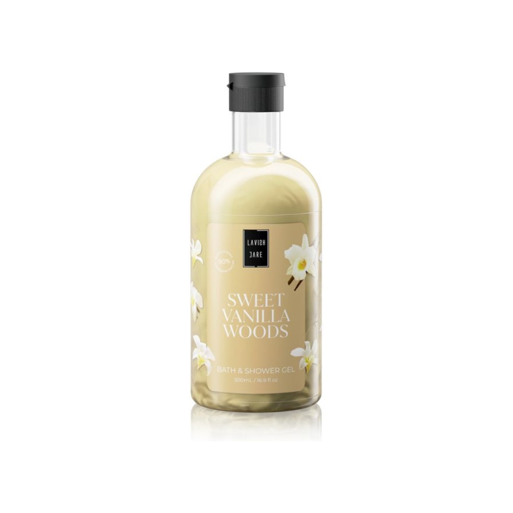 LAVISH CARE Sweet Vanilla Woods - Shower Gel - 500ml
