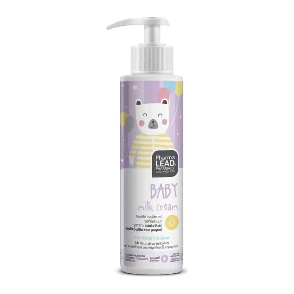 PHARMALEAD Baby Milk for Face & Body Ενυδατικό Γαλάκτωμα Σώματος Προσώπου & Σώματος, 150ml