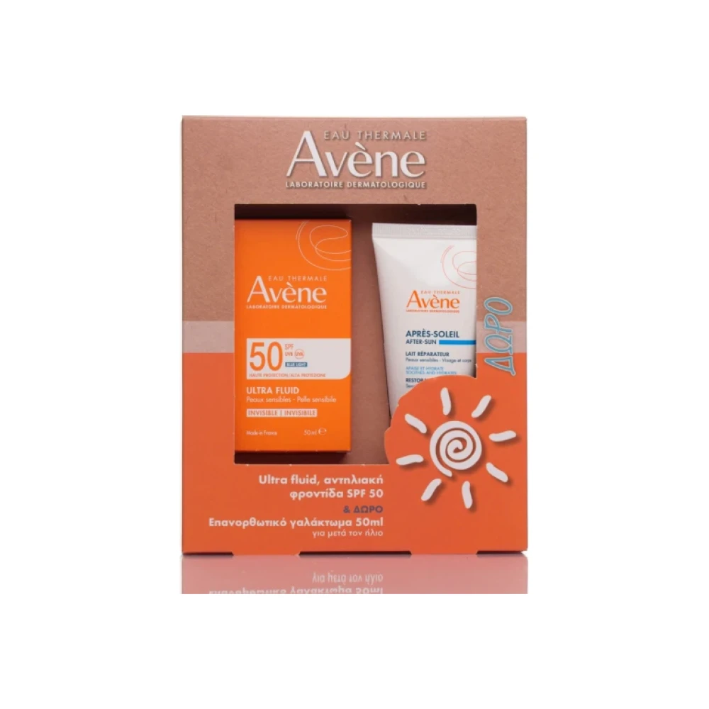PAVENE Promo Ultra Fluid Invisible Spf50+, 50ml & After-Sun, 50ml