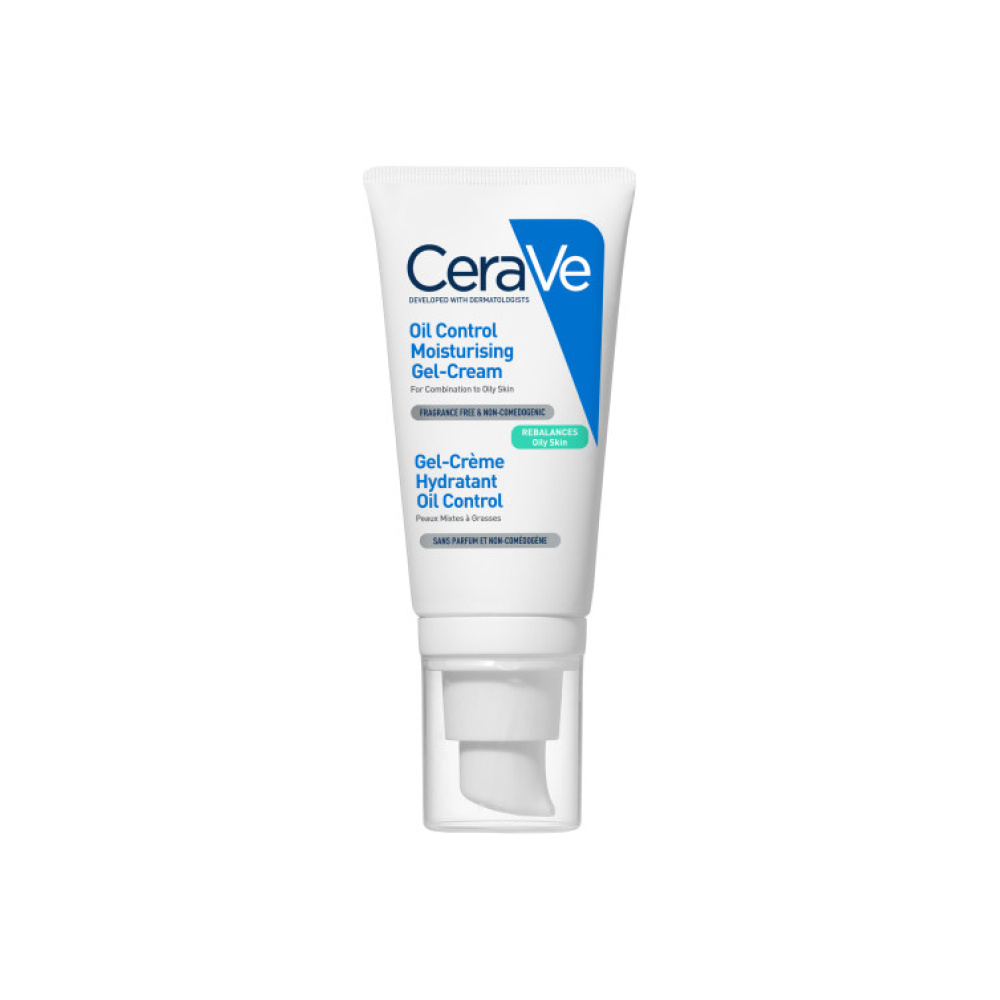 CeraVe Oil Control Moisturising Gel Cream ενυδατική κρέμα για εξισορρόπηση της λιπαρής επιδερμίδας 52ml