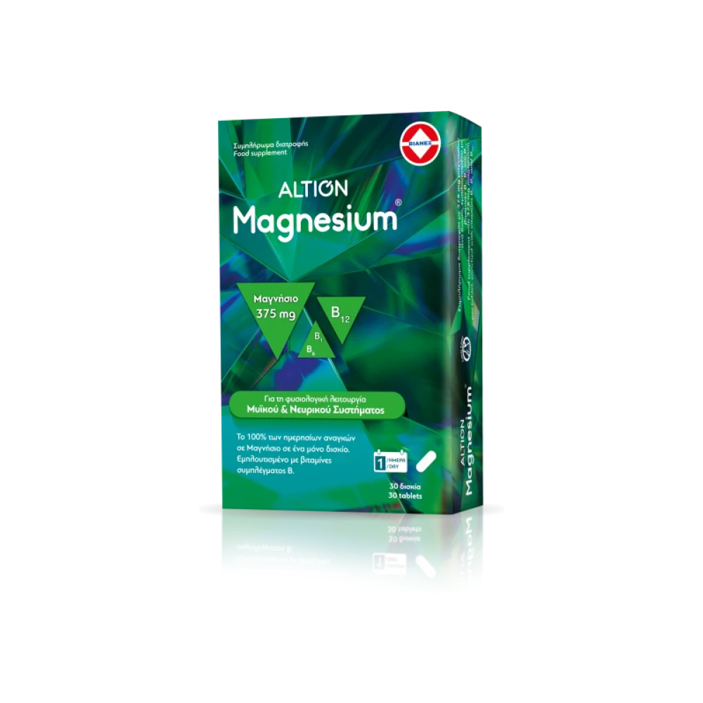 ALTION Magnesium 375mg 30 ταμπλέτες