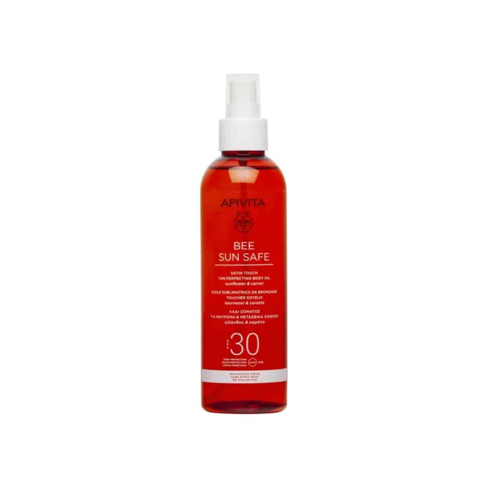 APIVITA Bee Sun Safe Tan Perfecting Body Oil SPF30, 200ml