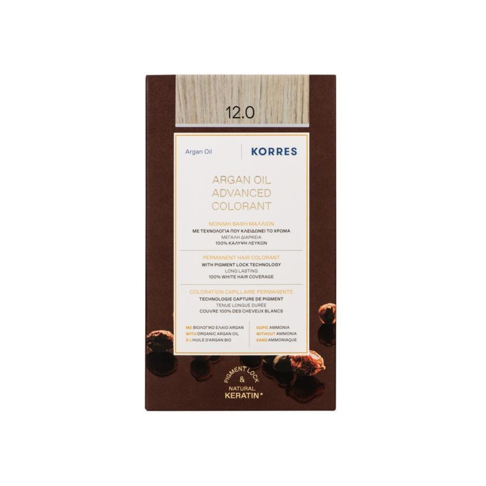 KORRES Argan Oil Advanced Colorant 12.0 Special Blonde