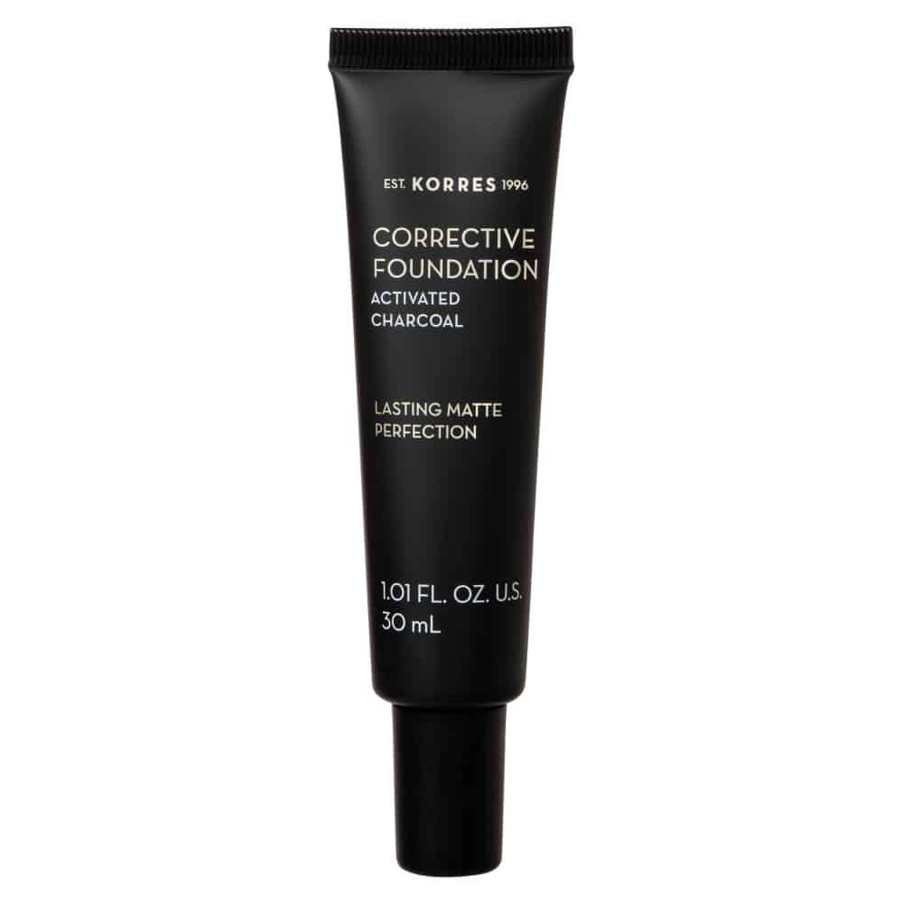KORRES ΕΝΕΡΓΟΣ ΑΝΘΡΑΚΑΣ Διορθωτικό Makeup για Μέτριες Ατέλειες  ACF3 SPF 15, 30ml