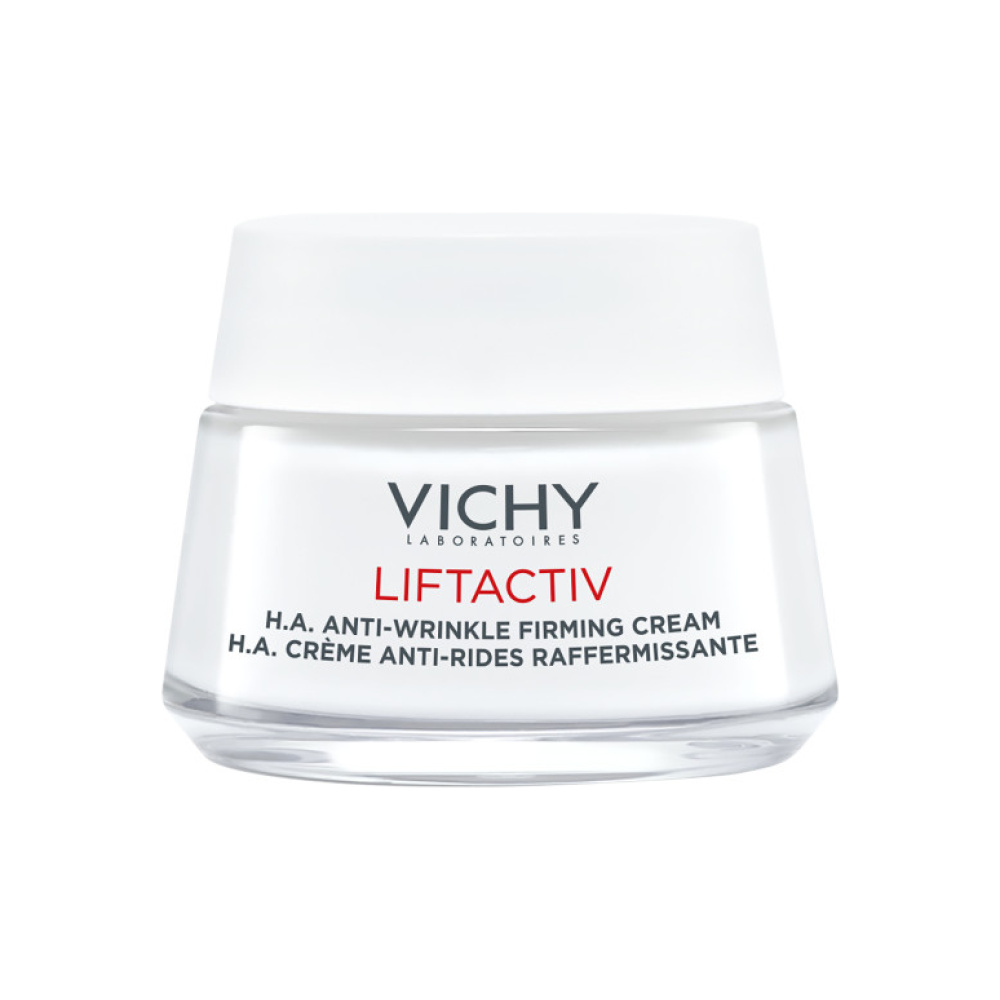 VICHY Liftactiv H.A. Αντιρυτιδική-Συσφικτική Κρέμα Προσώπου Ημέρας για Ξηρή έως πολύ Ξηρή Επιδερμίδα 50ml
