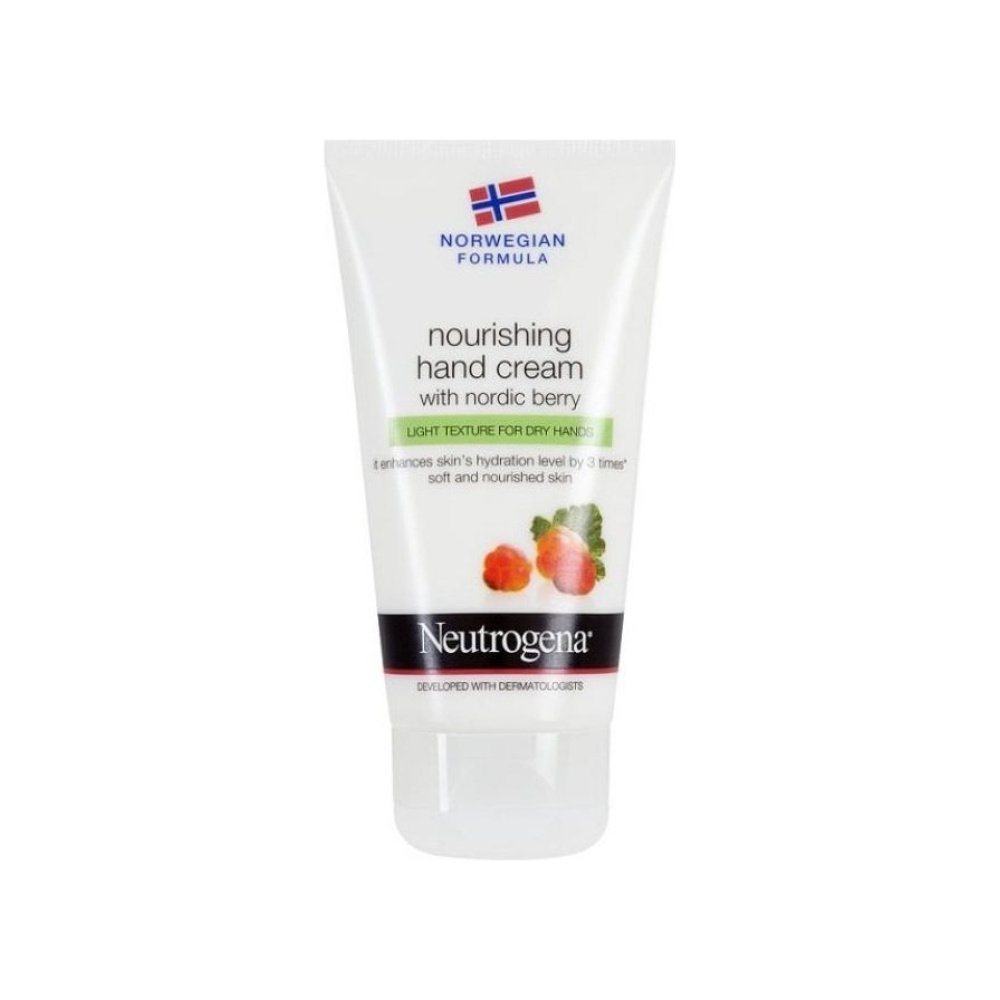 NEUTROGENA Nourishing Hand Cream with Nordic Berry, Ενυδατική Κρέμα Χεριών 75ml