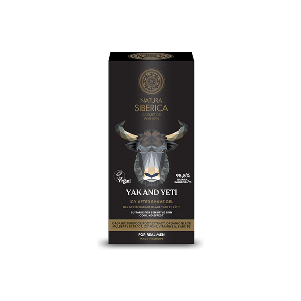 NATURA SIBERICA Gel Προσώπου for Men Only για Μετά το Ξύρισμα, 150ml