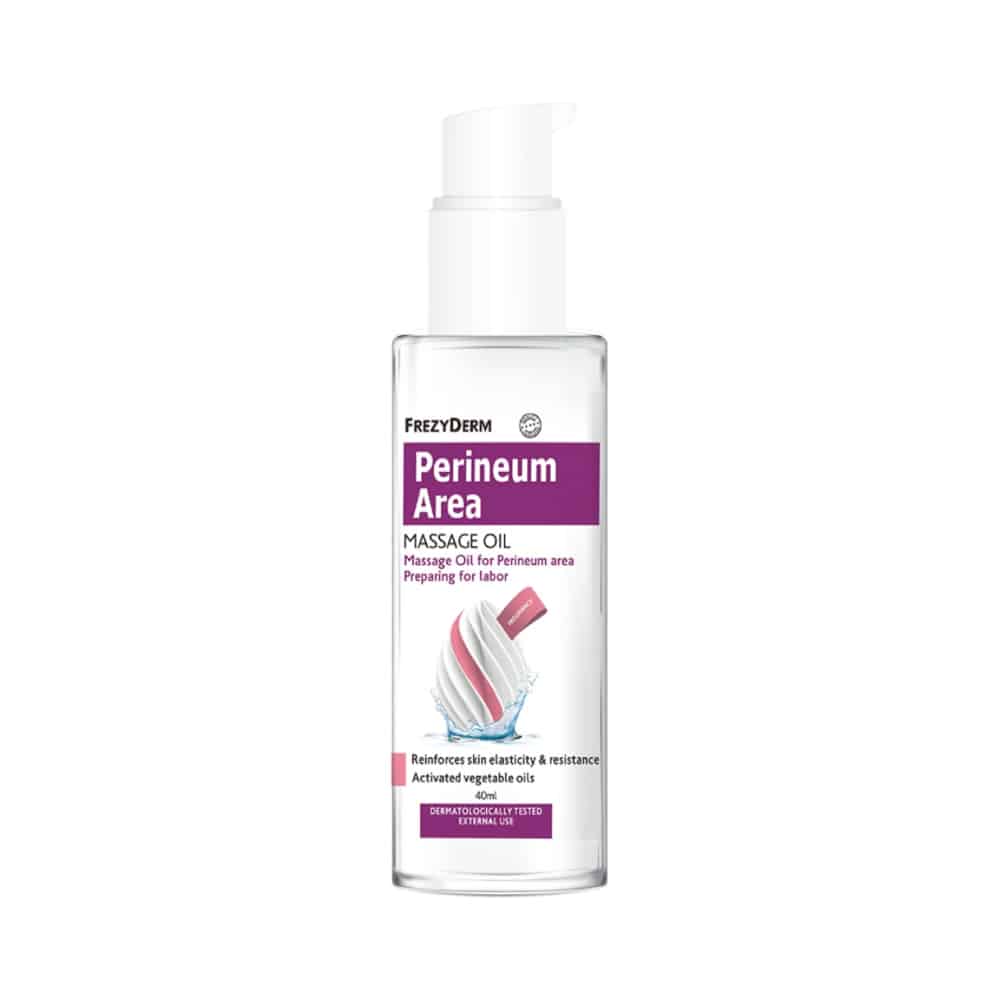 FREZYDERM Perineum Area Massage Oil Λάδι Μασάζ για το Περίνεο, 40ml