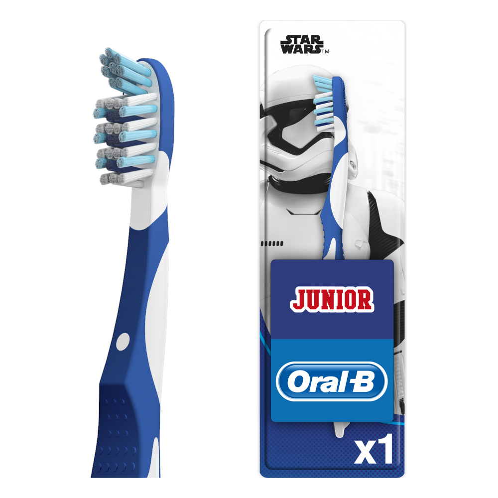 ORAL-B Junior Χειροκίνητη Οδοντόβουρτσα Με Χαρακτήρες Star Wars, Μαλακή, 1 τμχ