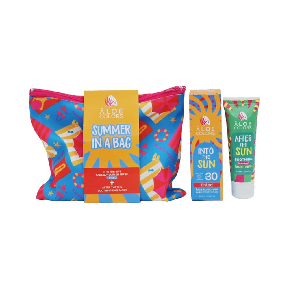 ALOE+ COLORS Into The Sun Cosmetic Bag Spf 30 Tinted