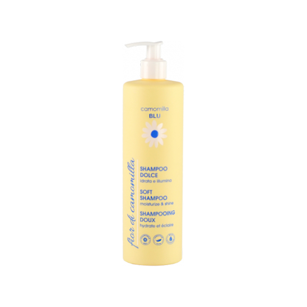 CAMOMILLA BLU Fior di camomilla Soft Shampoo Moisturize & Shine 500ml