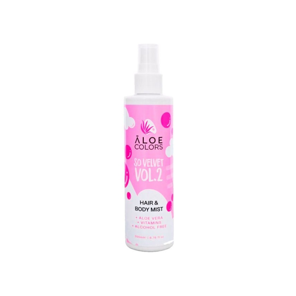 Aloe Colors So Velvet Vol.2 Μist για Μαλλιά & Σώμα, 200ml