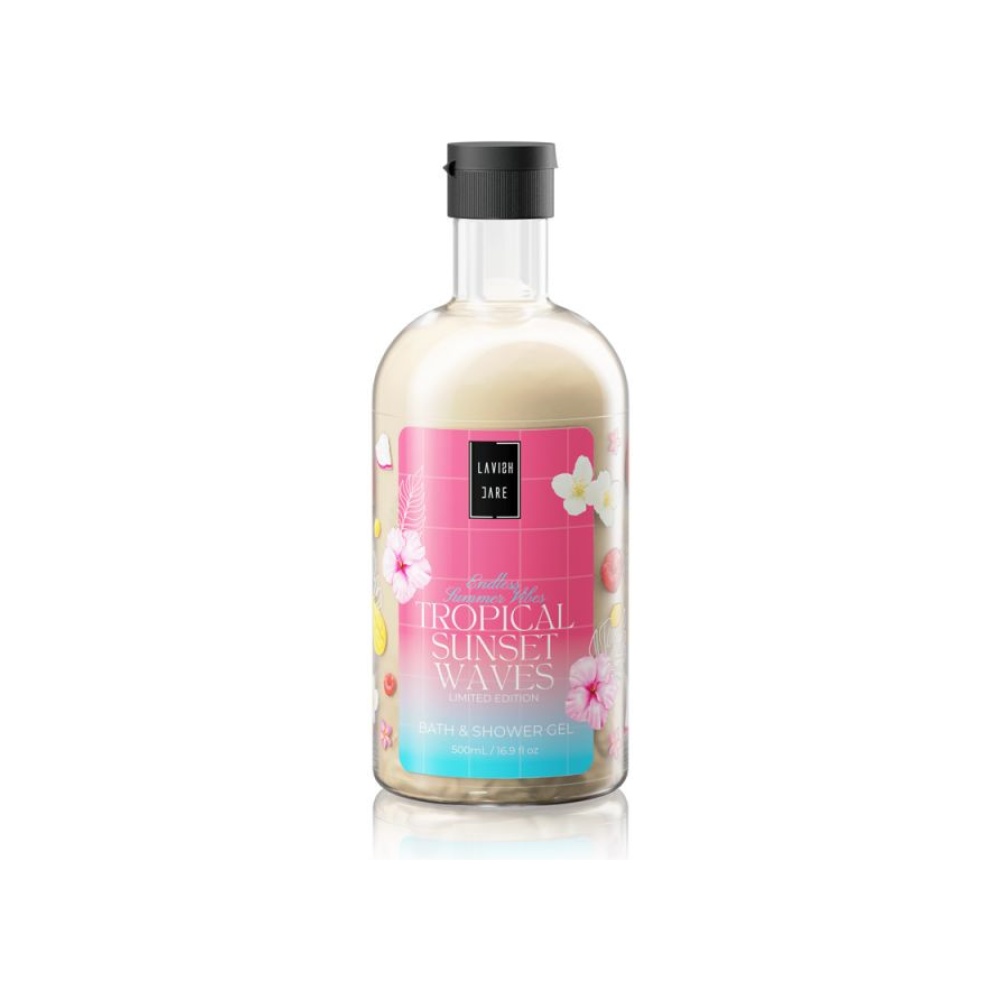 LAVISH CARE ENDLESS SUMMER VIBES -TROPICAL SUNSET WAVES - SHOWER GEL - 500ml