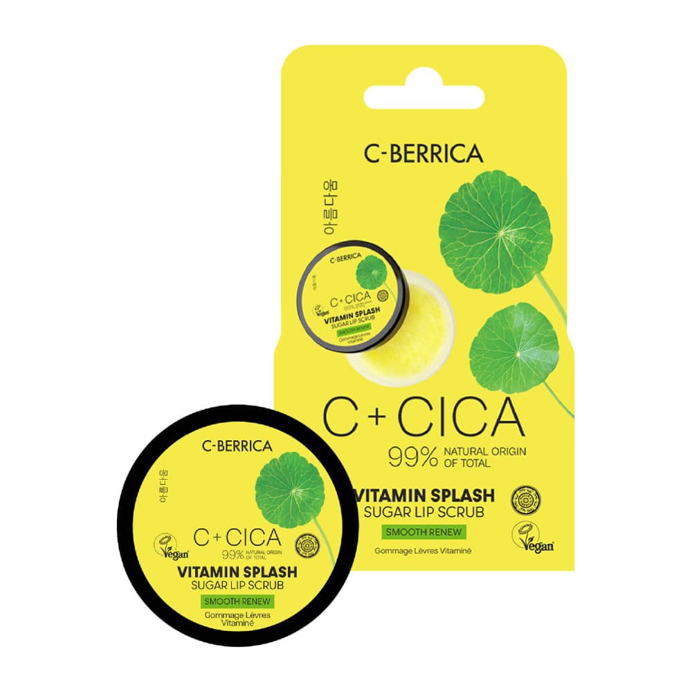 NATURA SIBERICA C+Cica C-Berrica Vitamin Splash Sugar Lip Scrub Smooth Renew 10ml