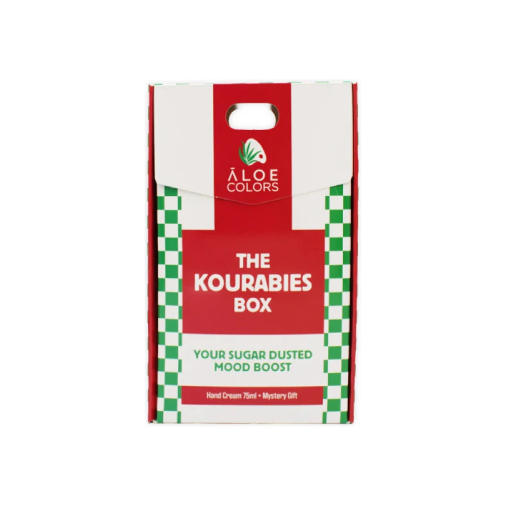 ALOE+ COLORS Xmas Promo The Kourabies Box με Kourabies Hand Cream Κρέμα Χεριών Εντατικής Ενυδάτωσης 75ml & Mystery Gift 1τεμ