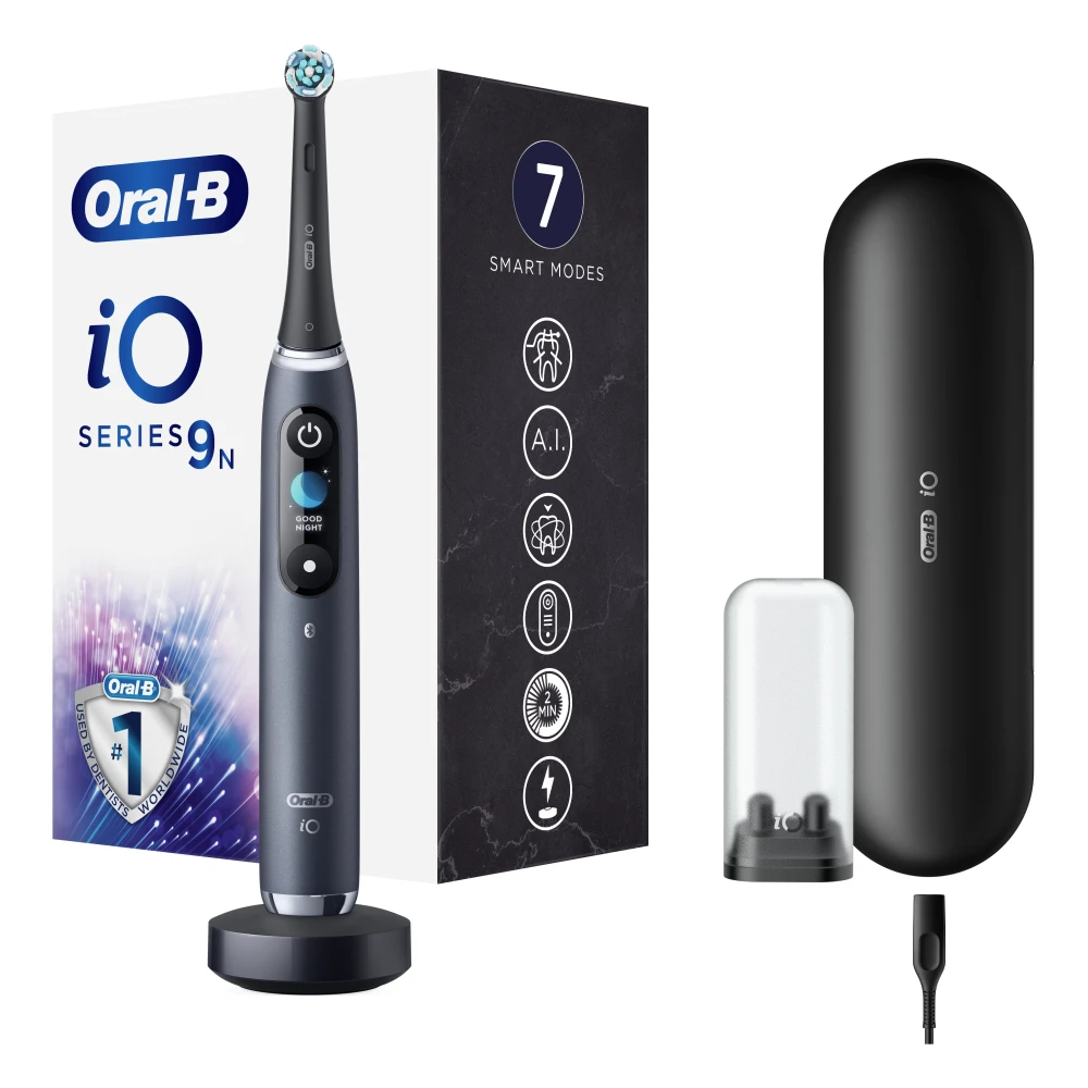 ORAL-B iO Series 9 Hλεκτρική Οδοντόβουρτσα Magnetic Black Onyx