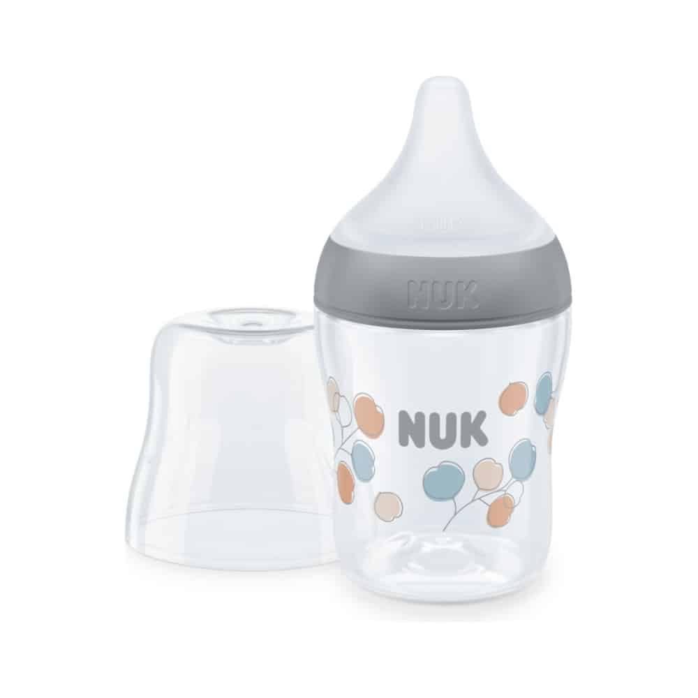 NUK Μπιμπερό Πλαστικό 150ml 0+m Perfect Match Σιλικ. Temperature Control Twig Nuk 10215016