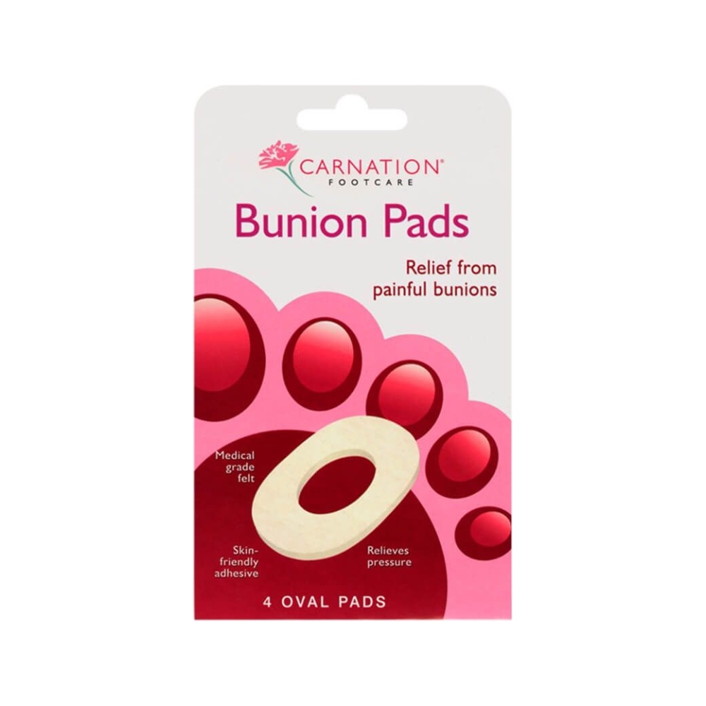 CARNATION Bunion Pads Προστατευτικά Αυτοκόλλητα Δαχτύλων, 4τεμ