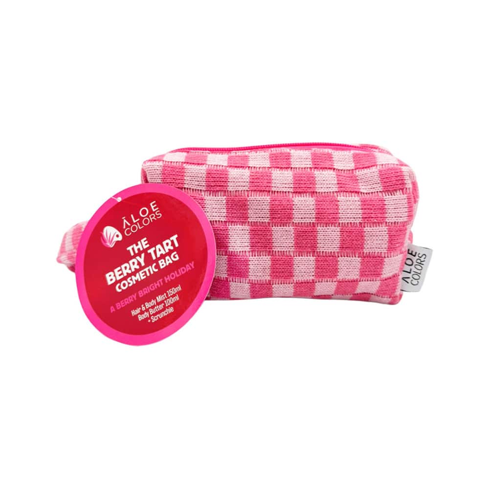 ALOE+COLORS The Berry Tart Bag