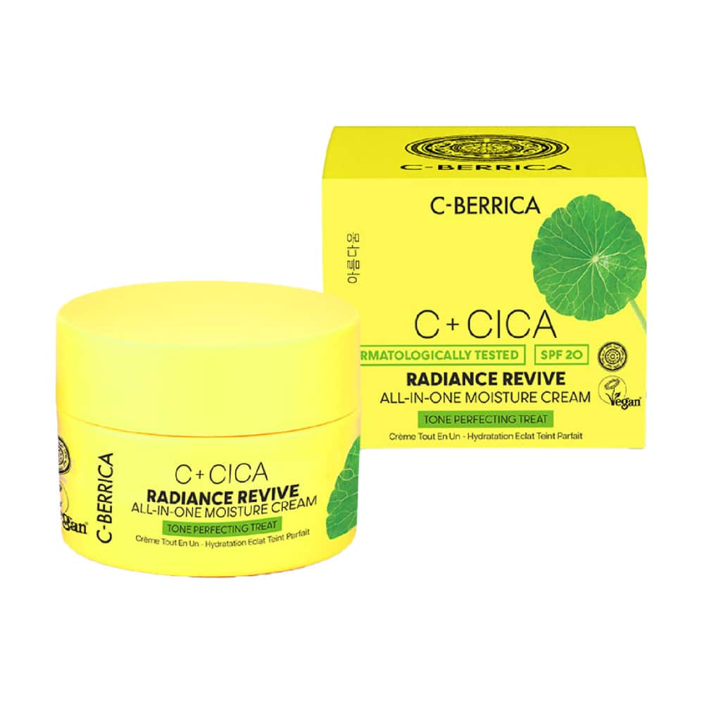 NATURA SIBERICA C+Cica C-Berrica Radiance Revive All-in-One Moisture Cream SPF20, 50ml