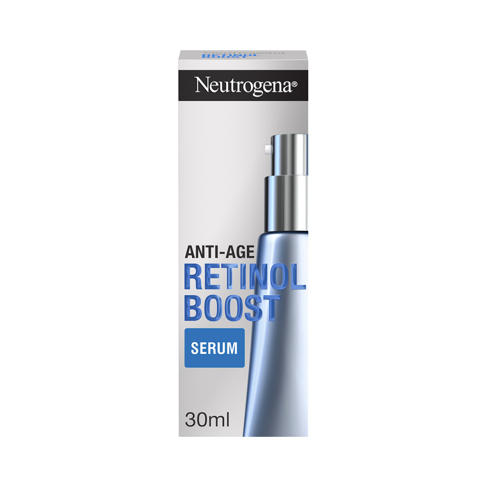 NEUTROGENA Retinol Boost Αντιγηραντικός Ορός Προσώπου με Καθαρή Ρετινόλη, 30ml
