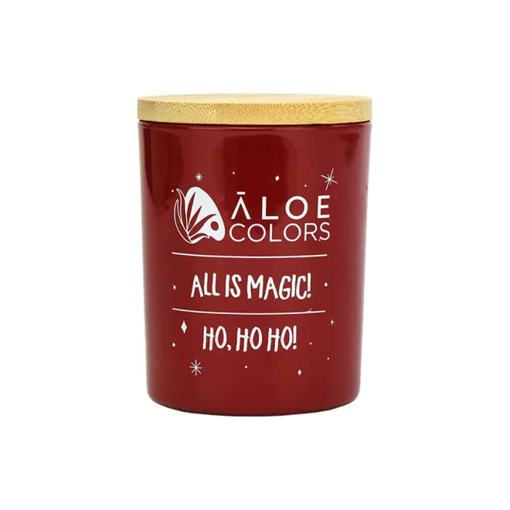 ALOE+COLORS Scented Soy Candle Ho Ho Ho 150g