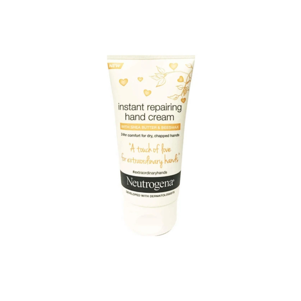 NEUTROGENA Instant Repairing Hand Cream With Shea Butter & Beeswax, Κρέμα Χεριών 75ml