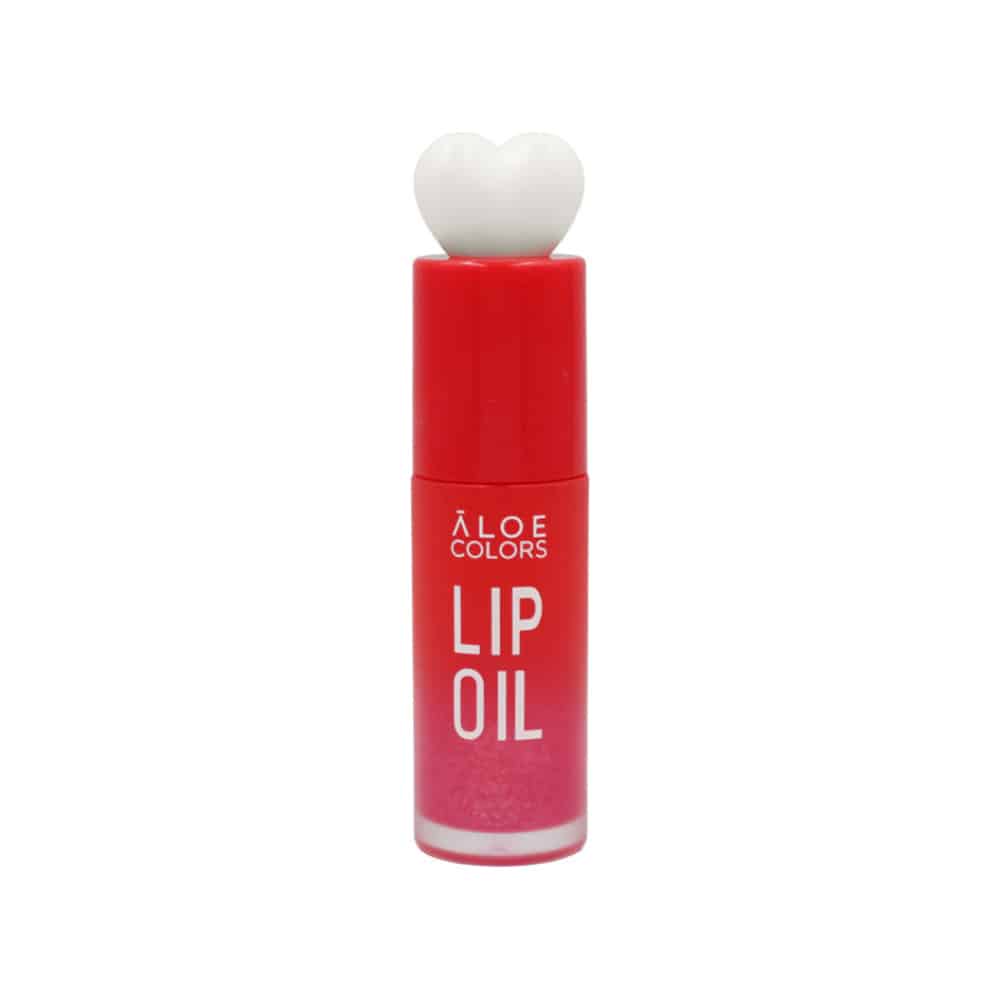 ALOE+COLORS Lip Oil Cherry Pop 10ml – Red