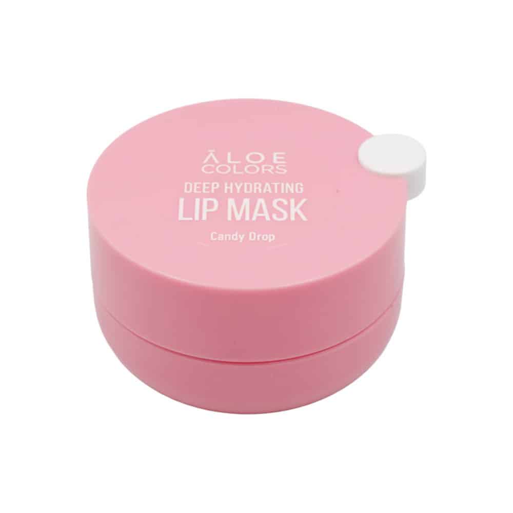 ALOE+COLORS Lip Mask Candy Drop Deep Hydrating (Pink) – 10ml