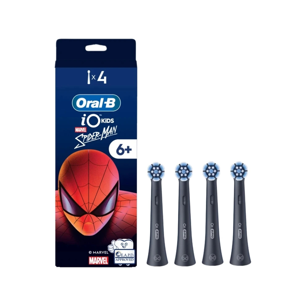 ORAL-B iO Kids Spiderman 6+ Electric Toothbrush Replacement 4 Τεμάχια