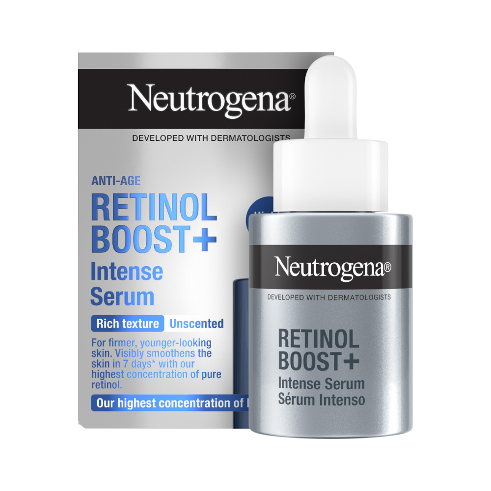 NEUTROGENA Retinol Boost+ Intense Night Serum Εντατικός Ορός Νυκτός 30ml