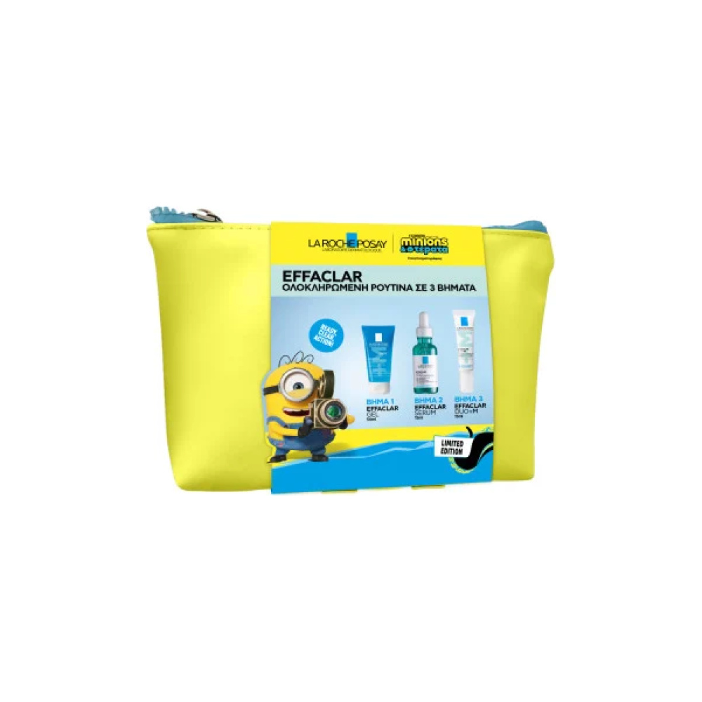LA ROCHE POSAY Oλοκληρωμένη ρουτίνα Effaclar limited edition σε τσαντάκι